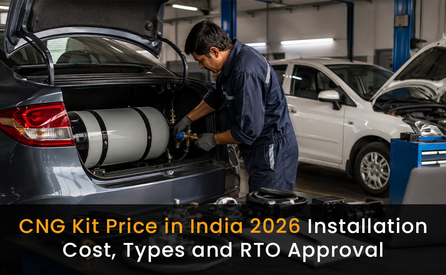 CNG Kit Price in India 2026: Installation Cost, Types and RTO Approval