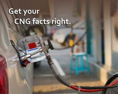 Steer ahead of the CNG Myths. Let’s get the facts checked.