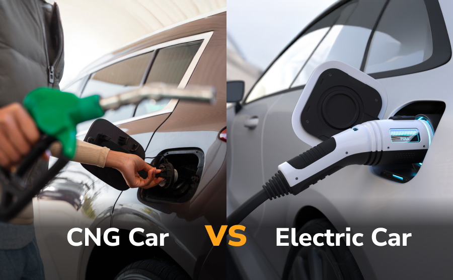 CNG Car vs Electric Car