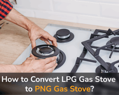 How to convert LPG gas stove to PNG gas stove?