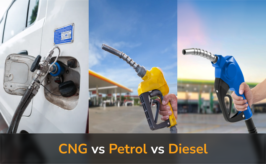 CNG vs Petrol vs Diesel: Cost, Mileage & Emissions Comparison