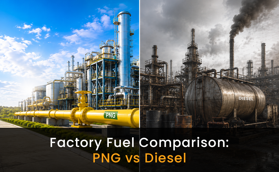 Factory Fuel Comparison: PNG vs Diesel