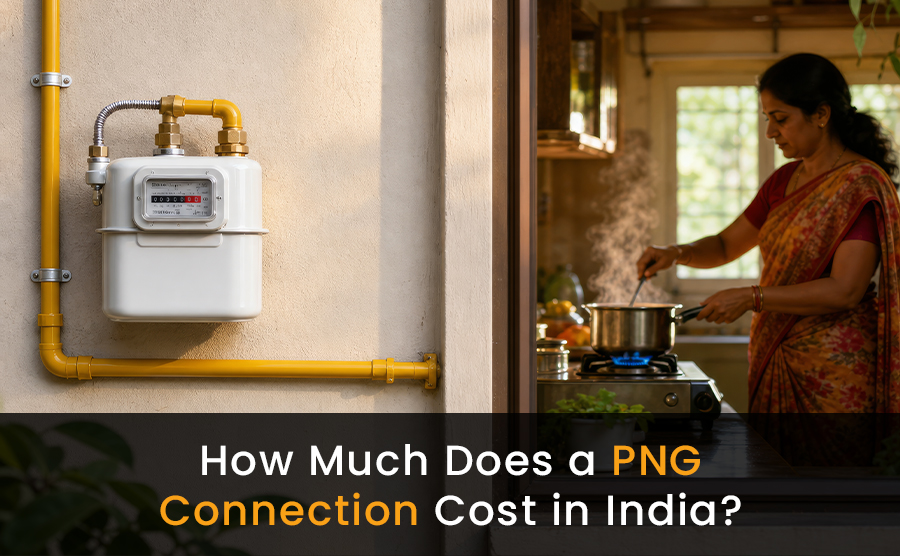 How Much Does a PNG Connection Cost in India?