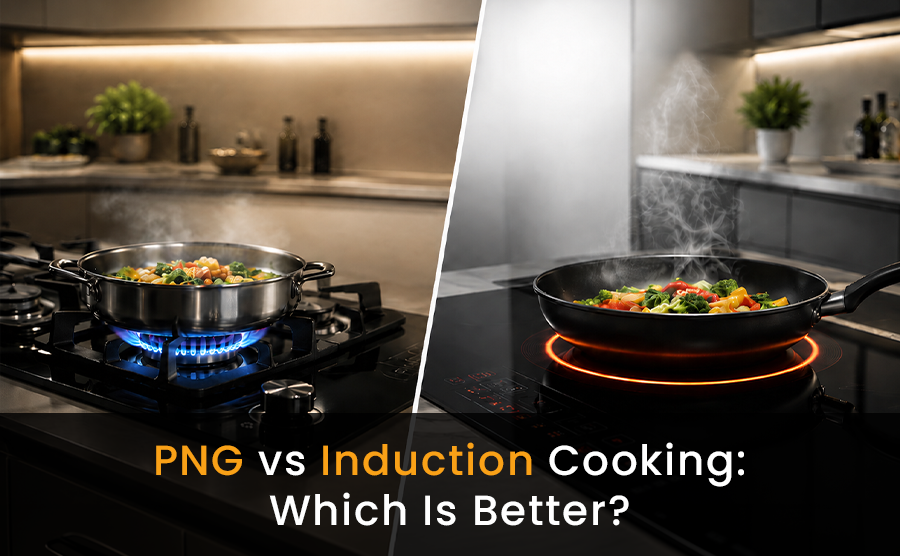 PNG vs Induction Cooking: Which Is Better?