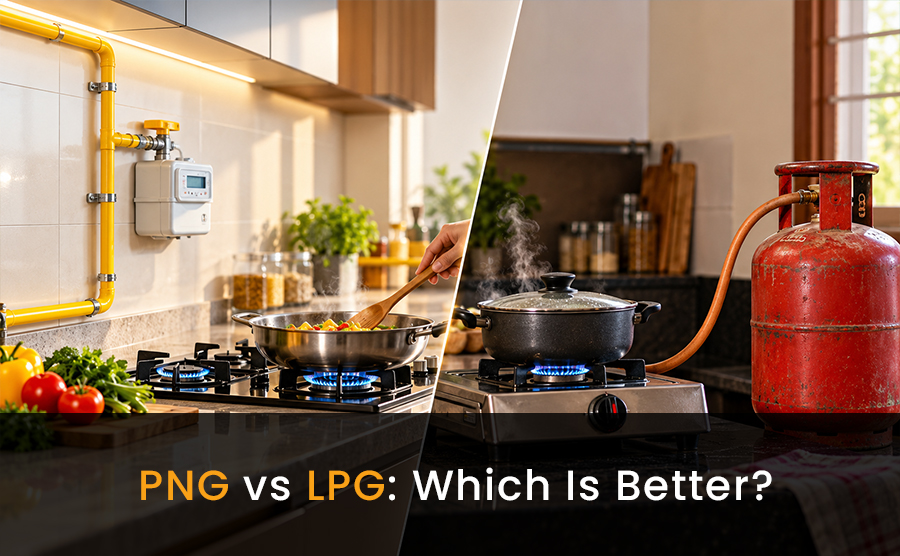 PNG vs LPG in 2026: Key Differences, Cost, Safety and Which Is Better